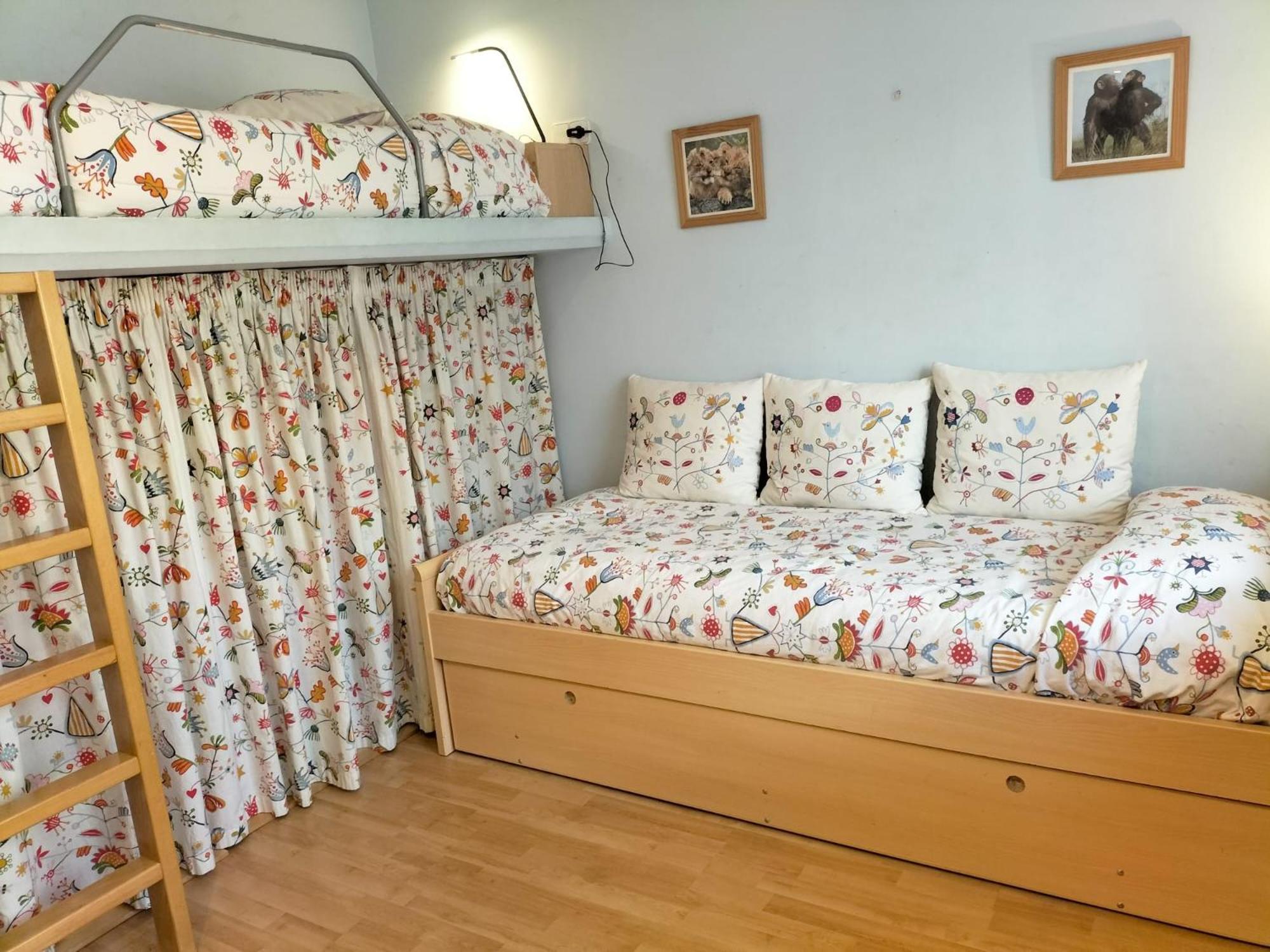 Ferienwohnung La Quiniela Aviá Exterior foto